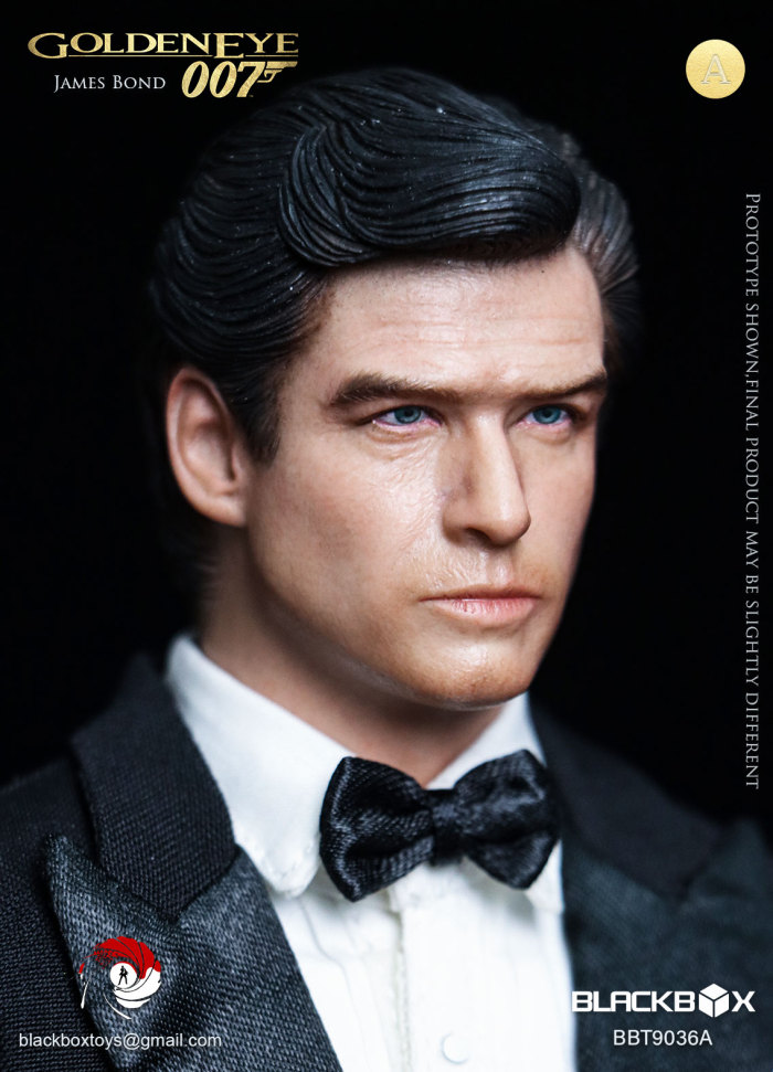 (Pre-order)BLACKBOXTOYS 1/6 007 GOLD EYES Realistic Figure BBT9036A