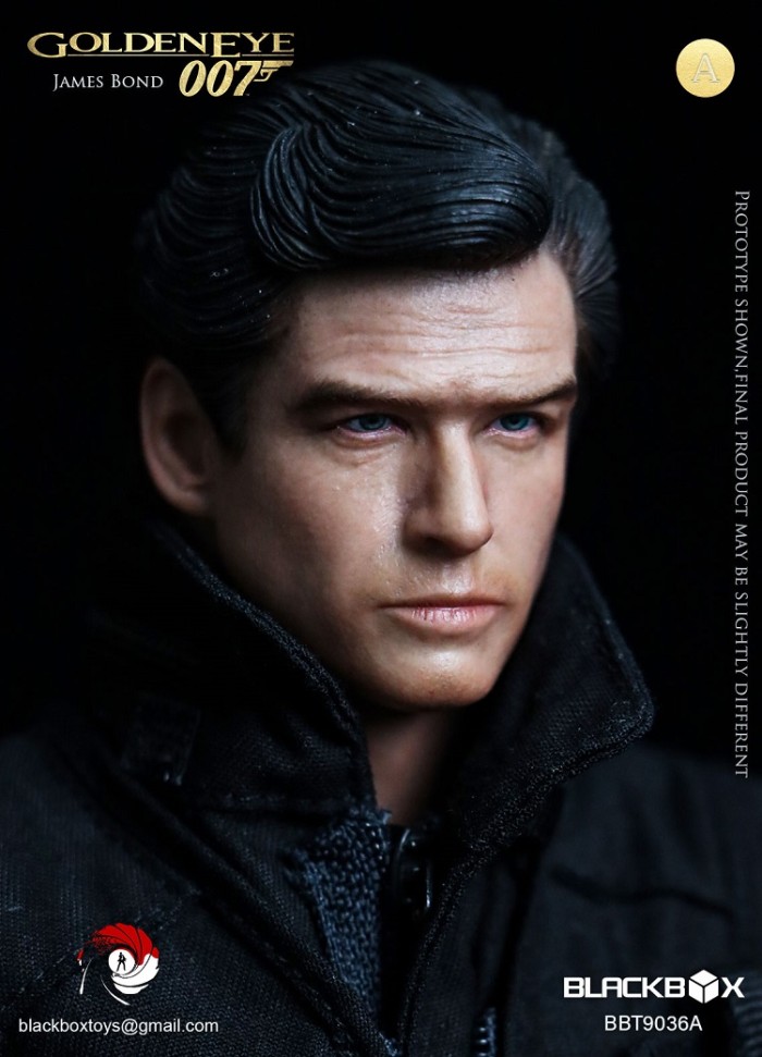 (Pre-order)BLACKBOXTOYS 1/6 007 GOLD EYES Realistic Figure BBT9036B