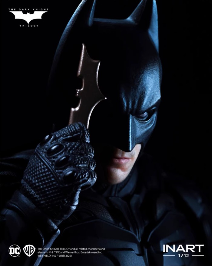 (Pre-order)QueenStudios INART -  1/12 Batman: The Dark Knight Rises  Batman Standard Version & Deluxe Version 6 Inch Collectible Figure HG-M0001