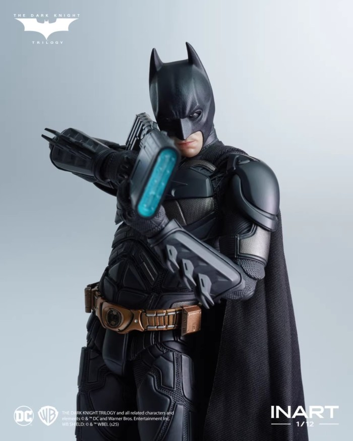 (Pre-order)QueenStudios INART -  1/12 Batman: The Dark Knight Rises  Batman Standard Version & Deluxe Version 6 Inch Collectible Figure HG-M0001