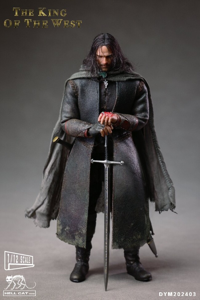 (In Stock)Hell Cat 1/12 The King of the West 6 Inch Realistic Figure DYM202403