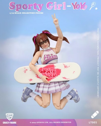 (Pre-order)CFTOYS 1/12 Sporty Girl-YoYo Crazy Figure LT005