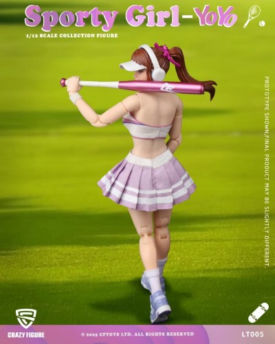 (Pre-order)CFTOYS 1/12 Sporty Girl-YoYo Crazy Figure LT005