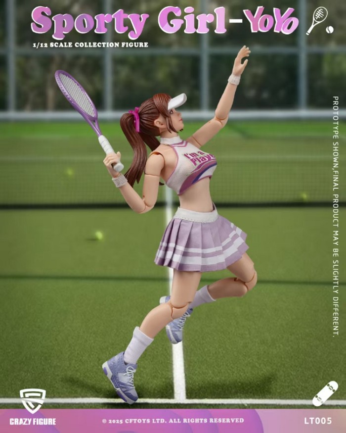 (Pre-order)CFTOYS 1/12 Sporty Girl-YoYo Crazy Figure LT005