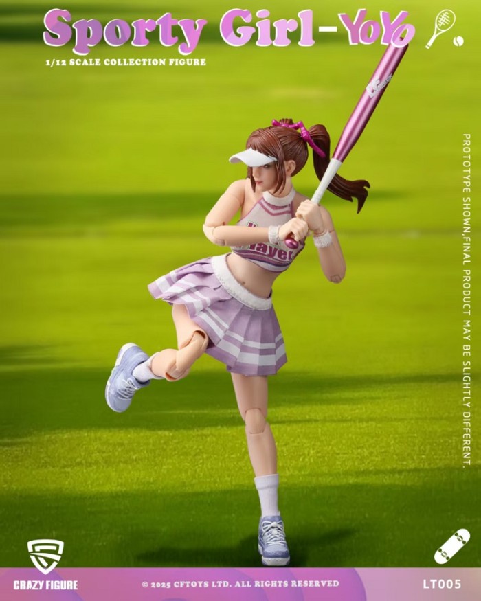 (Pre-order)CFTOYS 1/12 Sporty Girl-YoYo Crazy Figure LT005