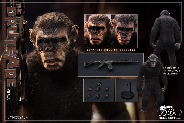 (Pre-order)Hell Cat 1/6 Ape Leader 12 Inch Realistic Figure DYM202404
