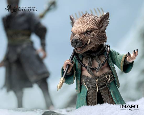 (Pre-order)QueenStudios INART -  Black Myth Wukong 1/12 Zhu Bajie 6 Inch Collectible Figure MAG-G0001