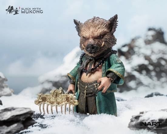 (Pre-order)QueenStudios INART -  Black Myth Wukong 1/12 Zhu Bajie 6 Inch Collectible Figure MAG-G0001