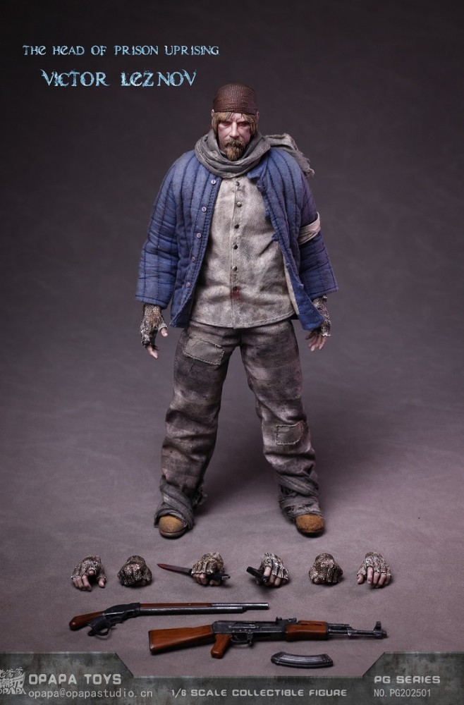 (Pre-order)OPAPA TOYS 1/6 Victor Leznov-The Head of Prison Uprising Realistic Figure PG202501