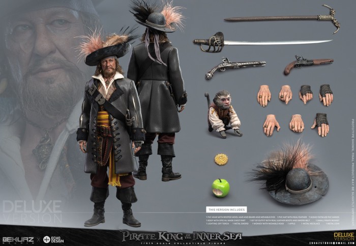 (Pre-order)EKUAZ STUDIO EKS012 1/6 Pirate King Of The Inner Sea Realistic Figure