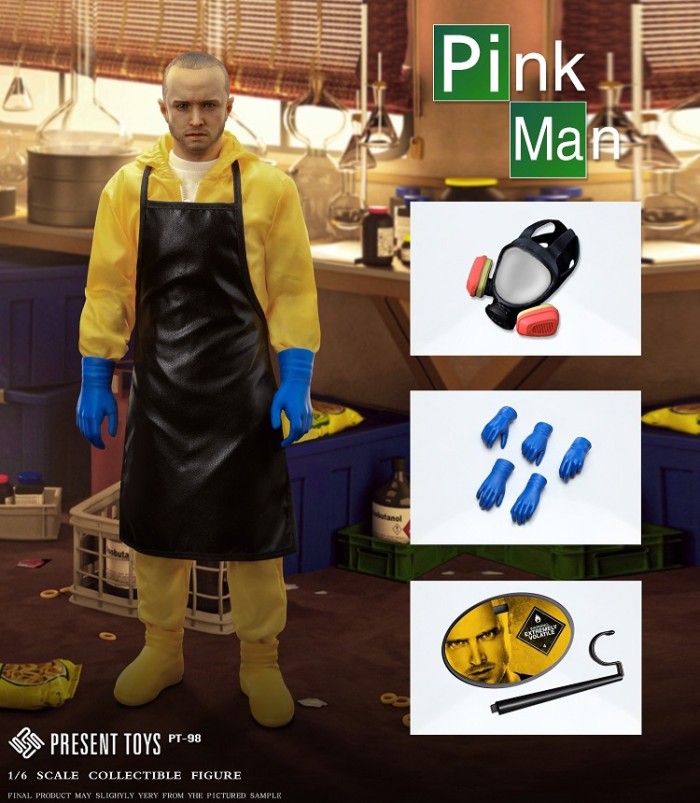 (Pre-order)Present Toys Breaking Bad 1/6 Pink Man PT-SP98 Realistic Figure