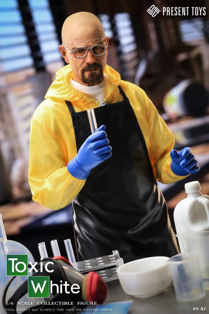 (Pre-order)Present Toys Breaking Bad 1/6 Toxic White PT-SP97 Realistic Figure
