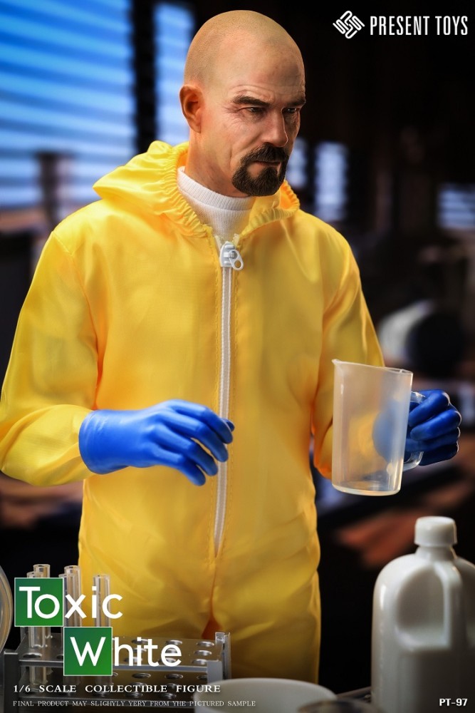 (Pre-order)Present Toys Breaking Bad 1/6 Toxic White PT-SP97 Realistic Figure