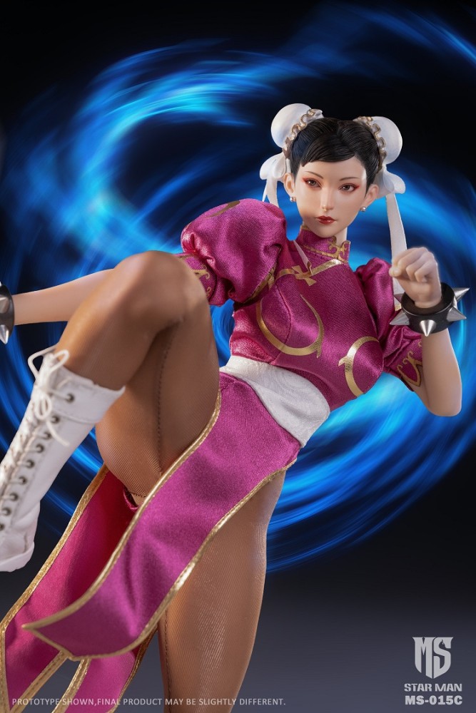 (Pre-order)Star Man Street Fighter 1/6 Chun Li action figure MS-015ABC