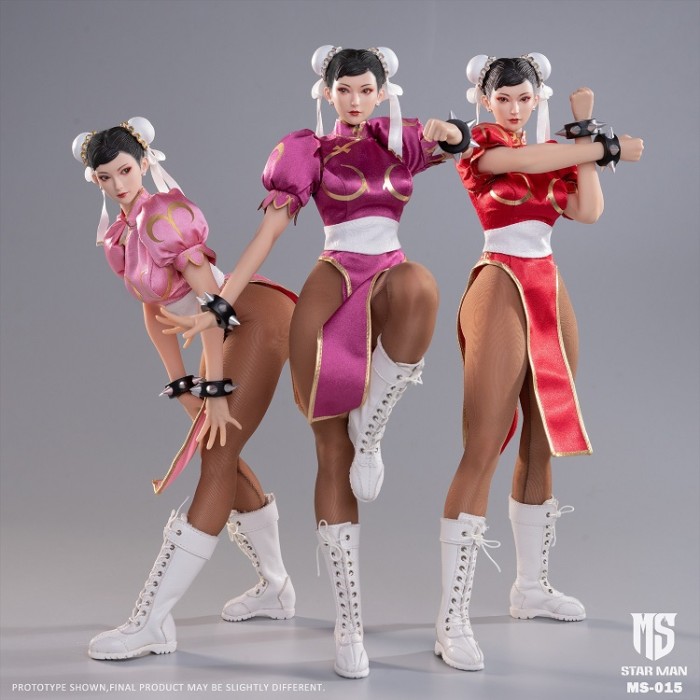 (Pre-order)Star Man Street Fighter 1/6 Chun Li action figure MS-015ABC