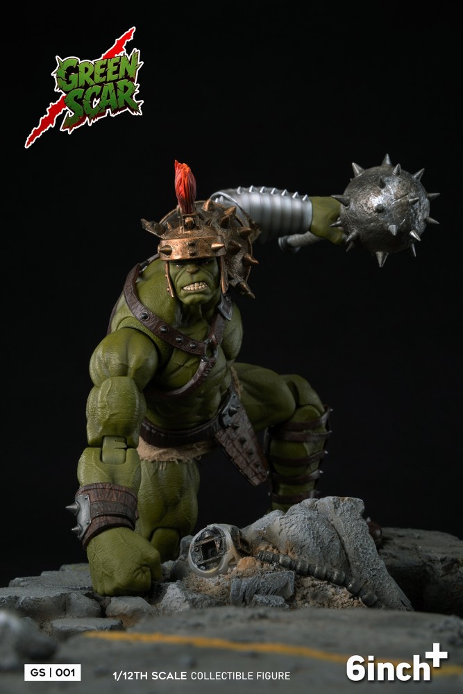 (Pre-order)6inchplus 1/12 GREENSCAR 6 Inch Movable Figure GS001