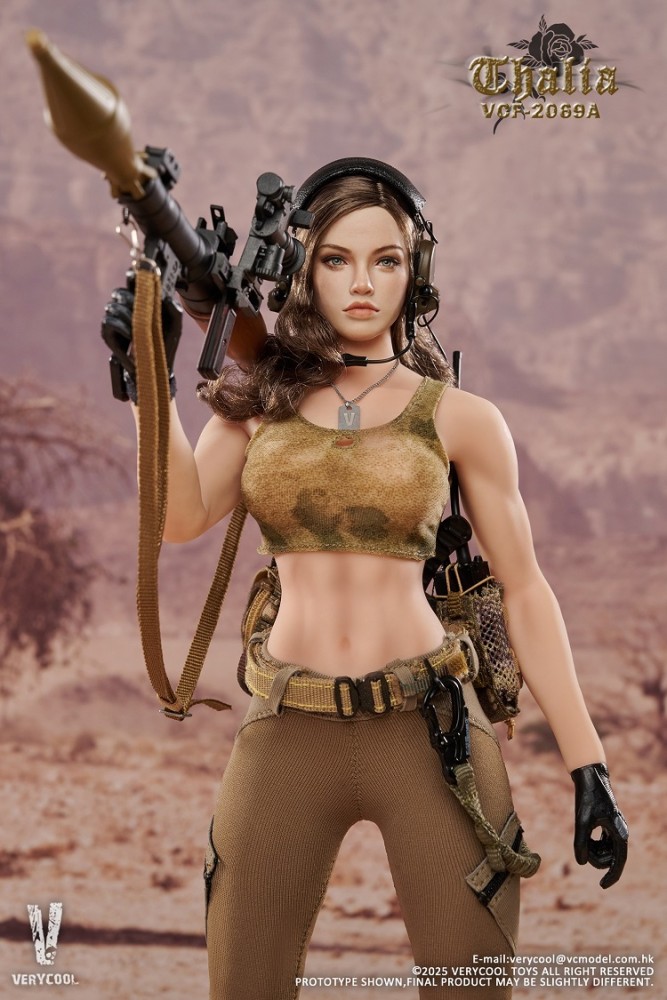 (Pre-order)VERYCOOL 1/6 Desert Female Soldier -Thalia Realistic Figure VCF-2069
