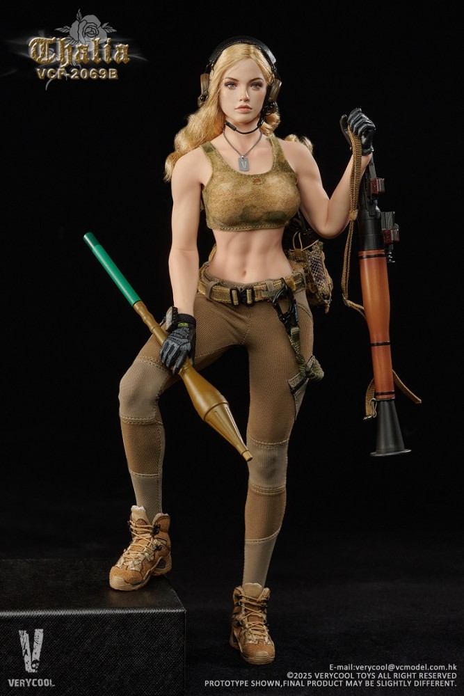 (Pre-order)VERYCOOL 1/6 Desert Female Soldier -Thalia Realistic Figure VCF-2069
