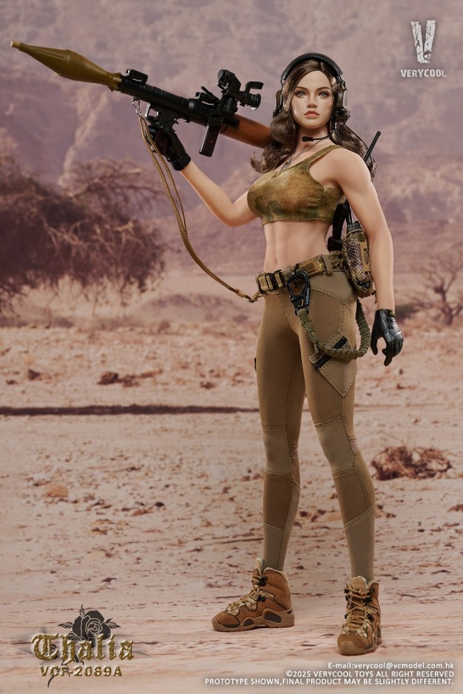 (Pre-order)VERYCOOL 1/6 Desert Female Soldier -Thalia Realistic Figure VCF-2069