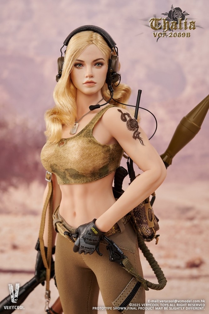 (Pre-order)VERYCOOL 1/6 Desert Female Soldier -Thalia Realistic Figure VCF-2069