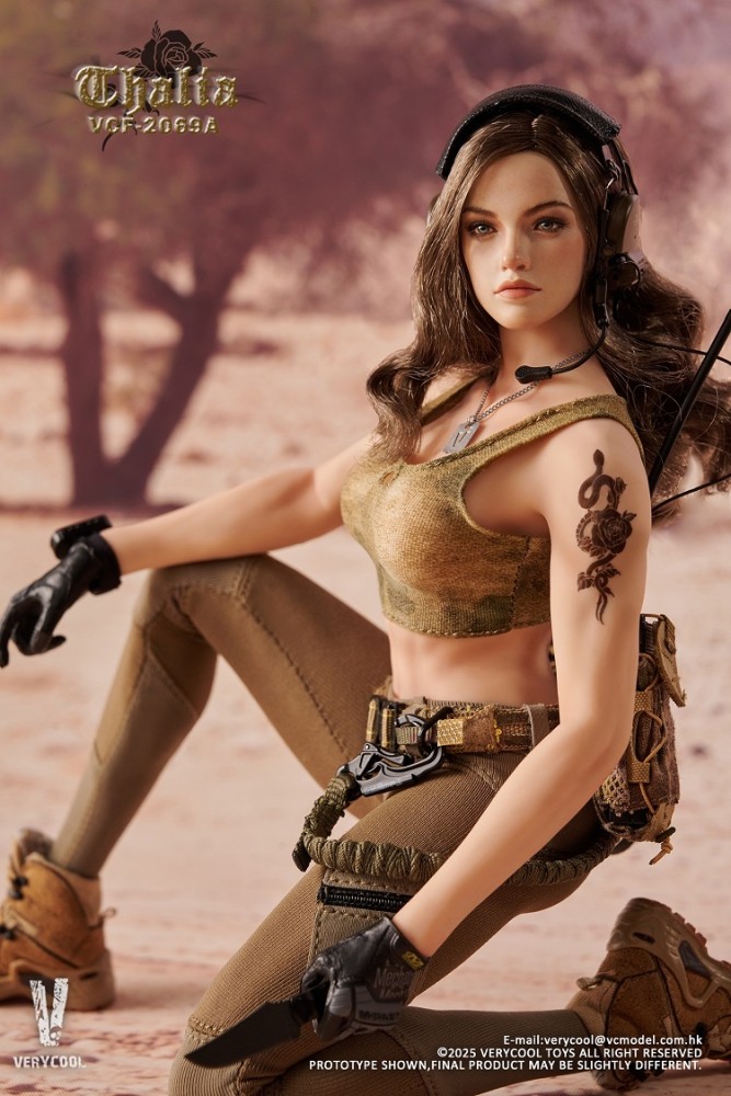 (Pre-order)VERYCOOL 1/6 Desert Female Soldier -Thalia Realistic Figure VCF-2069