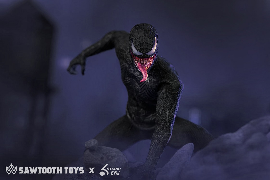 US$ 93.00 - (In Stock)Sawtooth Toys Venom 1/12 Symbiote Variant 6