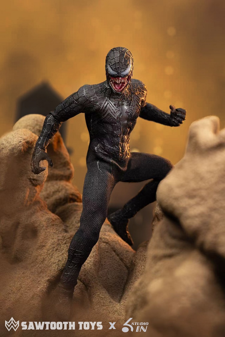 US$ 93.00 - (In Stock)Sawtooth Toys Venom 1/12 Symbiote Variant 6