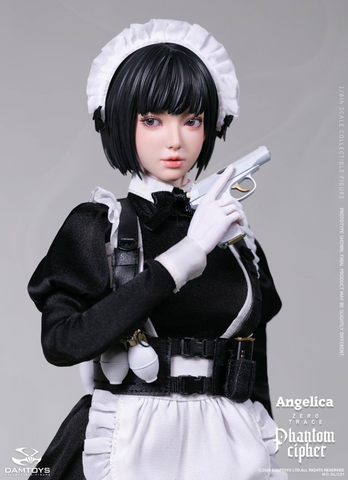 (Pre-order)Dam Toys PHANTOM CIPHER: ZERO TRACE  ANGELICA  Original Story Collectible Figure GLC01