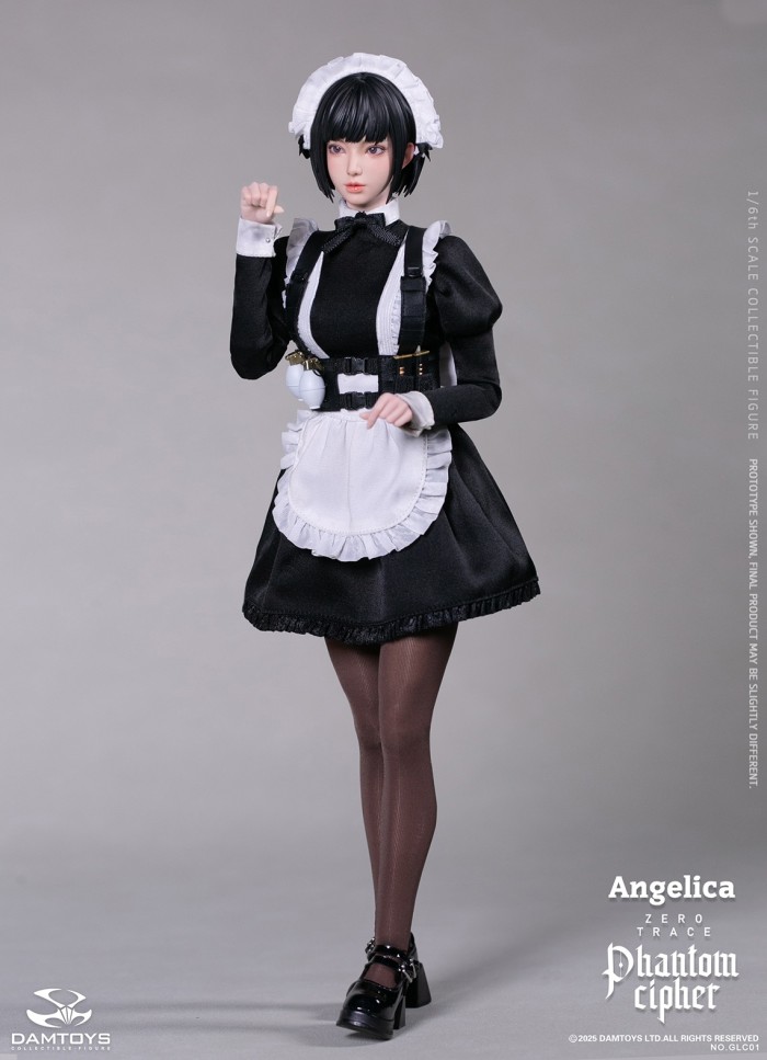(Pre-order)Dam Toys PHANTOM CIPHER: ZERO TRACE  ANGELICA  Original Story Collectible Figure GLC01