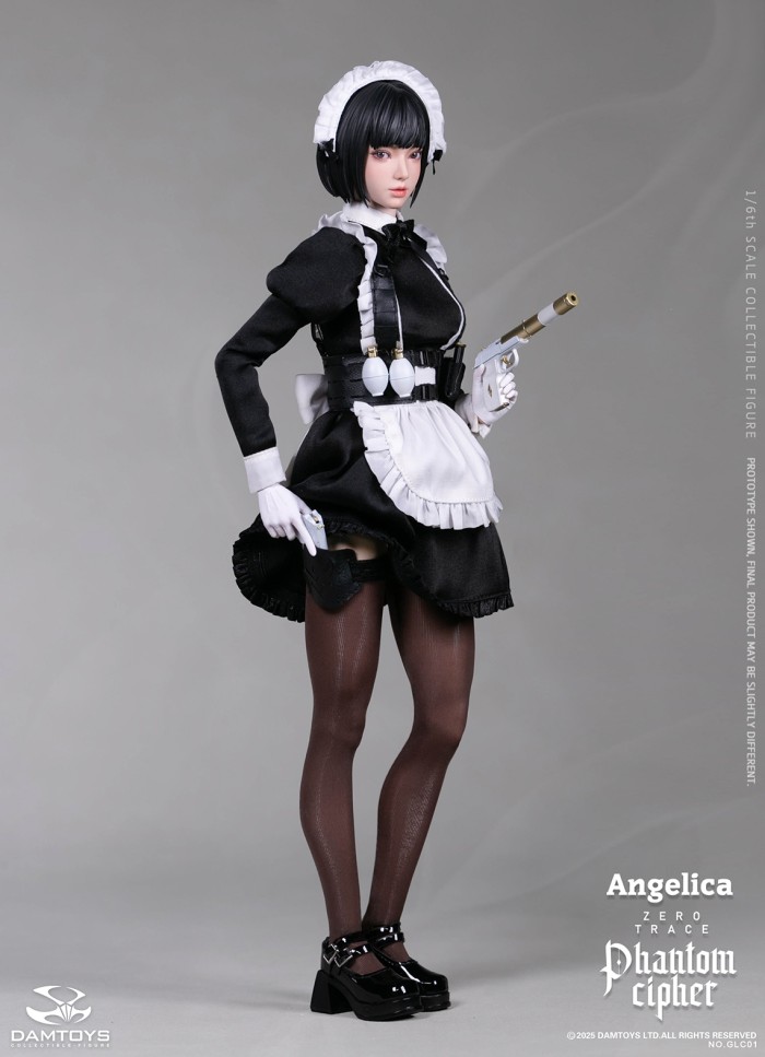 (Pre-order)Dam Toys PHANTOM CIPHER: ZERO TRACE  ANGELICA  Original Story Collectible Figure GLC01