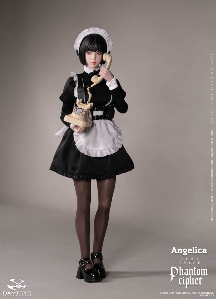 (Pre-order)Dam Toys PHANTOM CIPHER: ZERO TRACE  ANGELICA  Original Story Collectible Figure GLC01