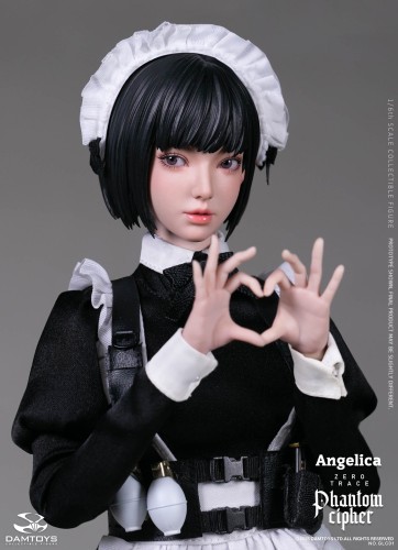 (Pre-order)Dam Toys PHANTOM CIPHER: ZERO TRACE  ANGELICA  Original Story Collectible Figure GLC01