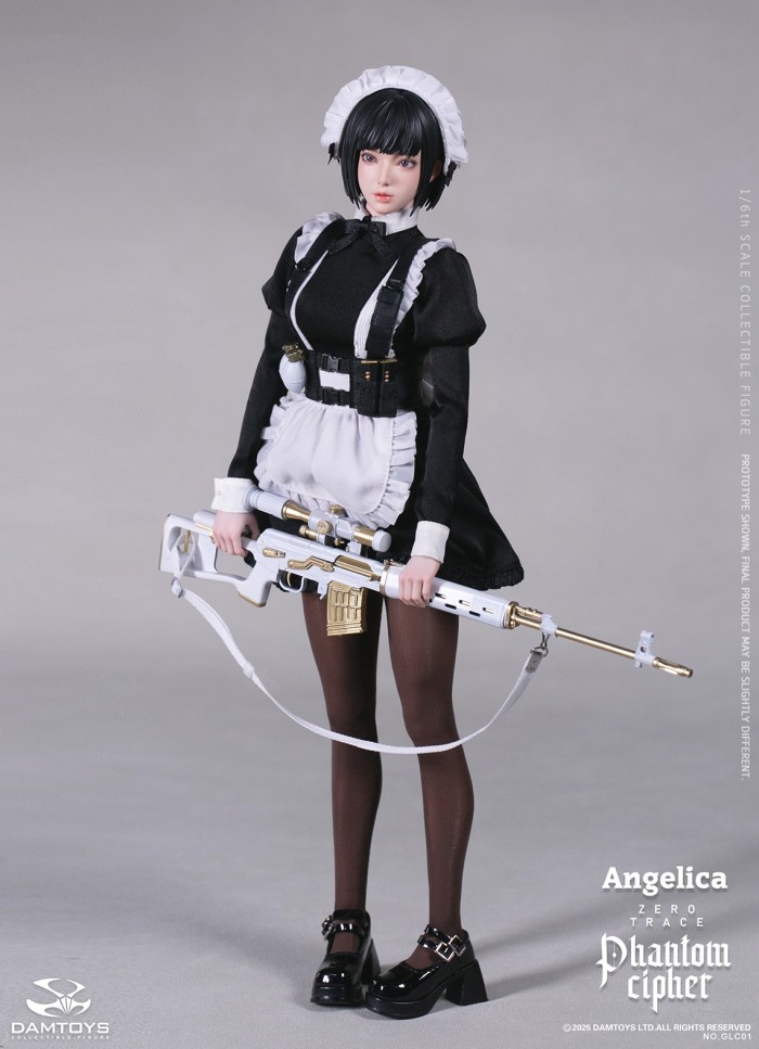 (Pre-order)Dam Toys PHANTOM CIPHER: ZERO TRACE  ANGELICA  Original Story Collectible Figure GLC01