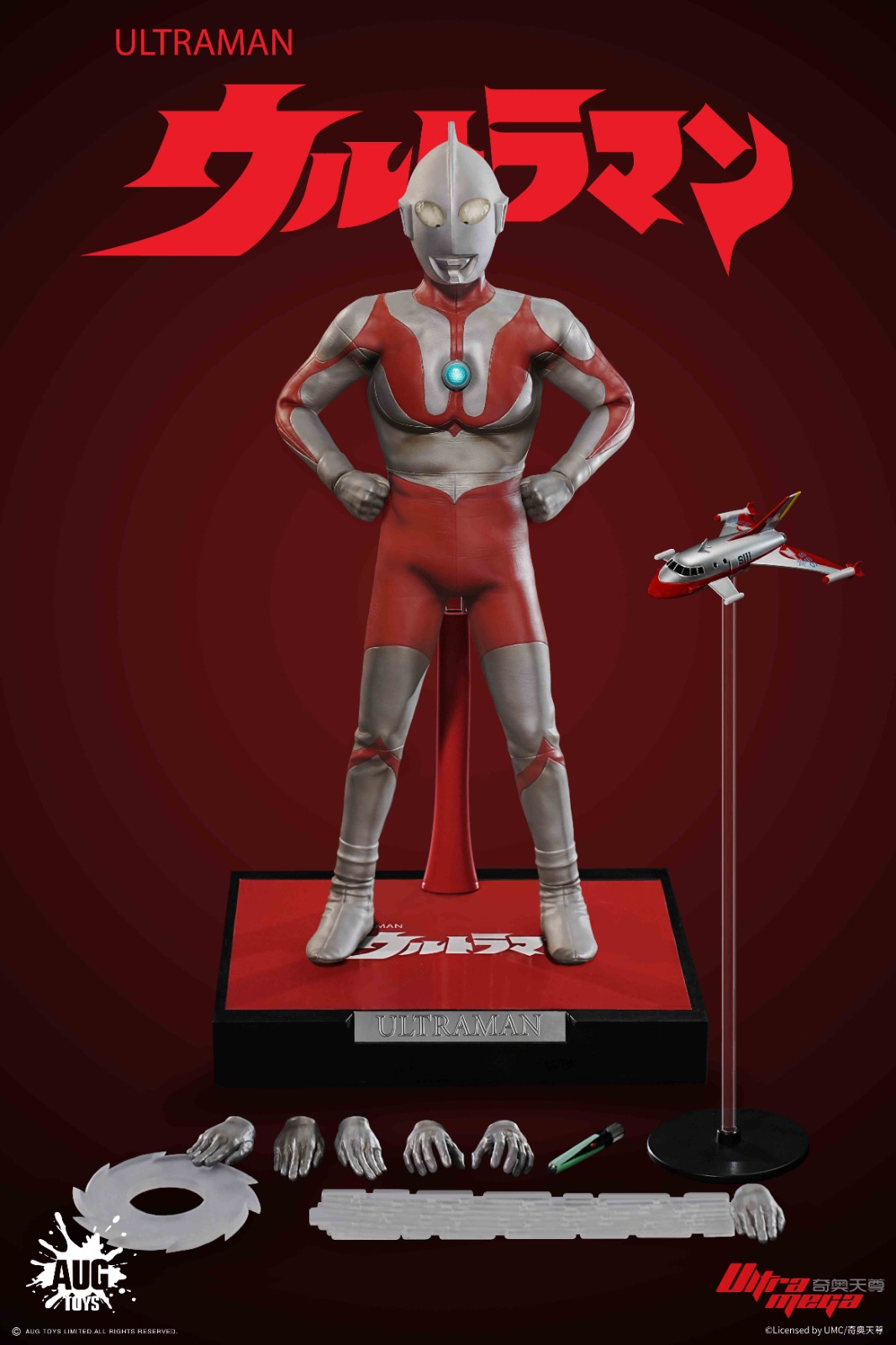 US$ 35.00 - (Pre-Order)Aug Toys 1/6 Ultraman Series: The