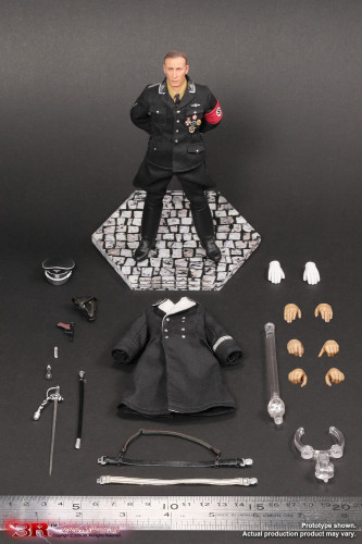 (Pre-order)3R Mini Reich Series WWII German SS-Obergruppenfuhrer Reinhard Heydrich 6 Inch Action Figure TG80006