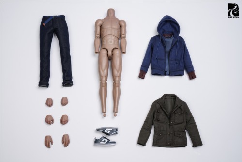 (Pre-order)Rise Work 1/6 Spider-Man Garfield M65 Casual Clothes Set RW03