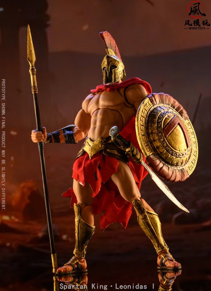 (Pre-order)Wind Toys 1/12 Eternal Warlords Series Spartan King·Leonidas I FMW004