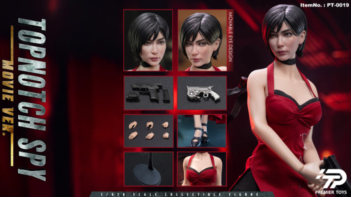 (Pre-order)Premier Toys Ada Wong 1/6 Topnotch Spy Collectible Figure PT-0019