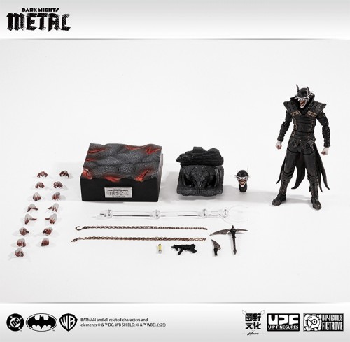 (Pre-order)DC Genuine Authorized Yuanye Culture 1/12 Dark Nights Metal Realistic Figure