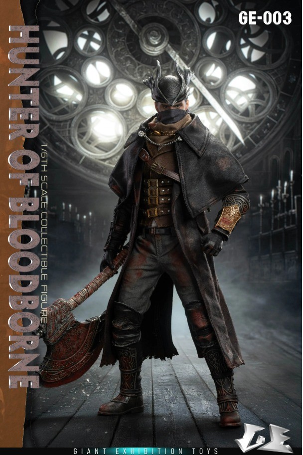 (Pre-order)Giant Exhibition Toys 1/6 Hunter Of Bloodborne Realistic Figure GE-003