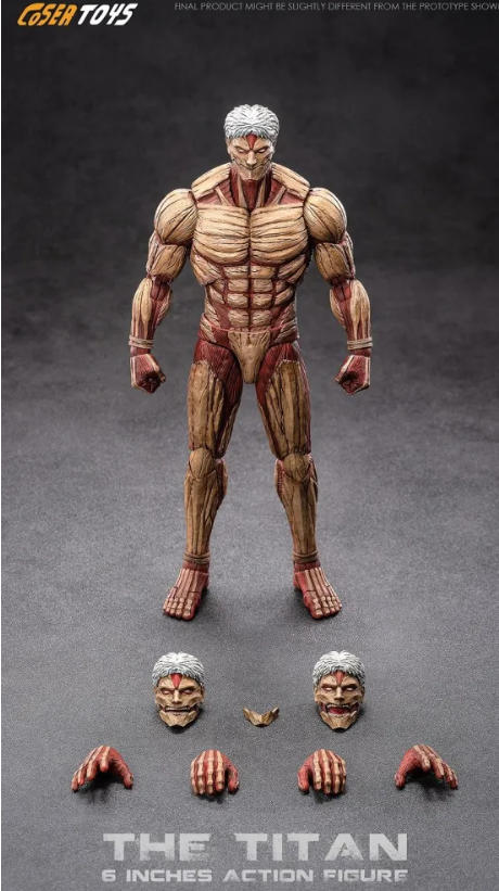 (In Stock)COSER TOYS X VToys 6 Inches Giant Action Figure 1/12 Armored Titan  AD-001&AD-003