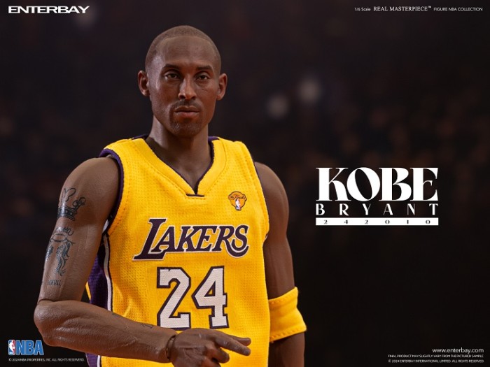 (In Stock)Enterbay NBA 1/6 Kobe Bryant 12 Inch Realistic Figure RM-1098