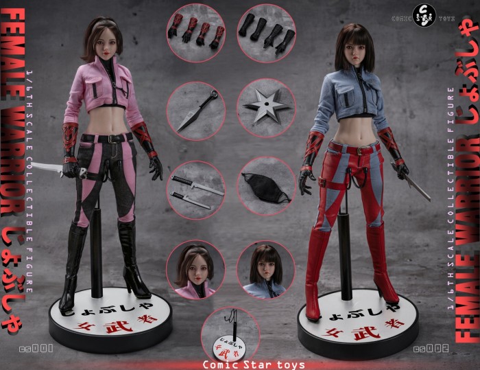 (Pre-order)Comic Star Toys 1/6 Sister Female Warrior Movable Figure CS001/CS002