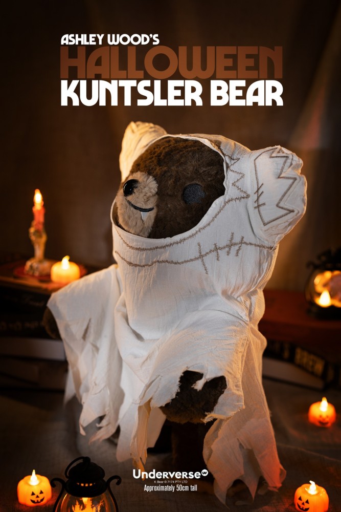 (Pre-order)Underverse Ashley Wood's Halloween Kuntsler Bear 53cm Height