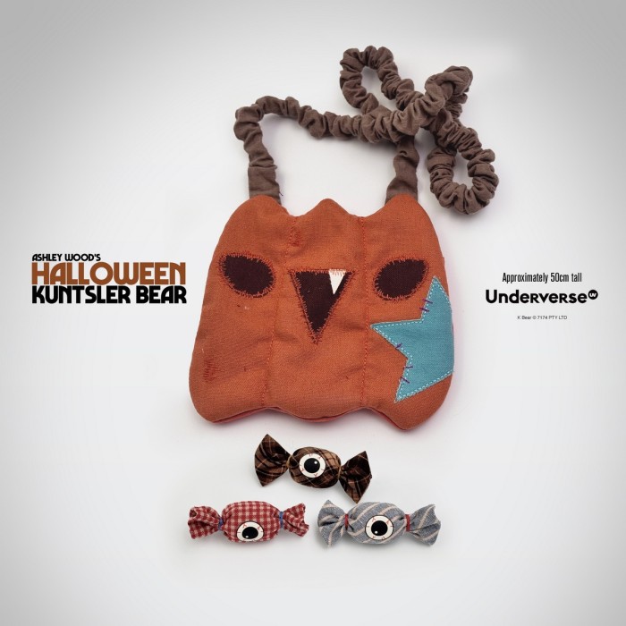 (Pre-order)Underverse Ashley Wood's Halloween Kuntsler Bear 53cm Height