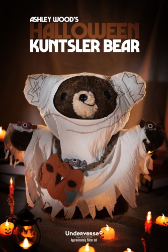 (Pre-order)Underverse Ashley Wood's Halloween Kuntsler Bear 53cm Height