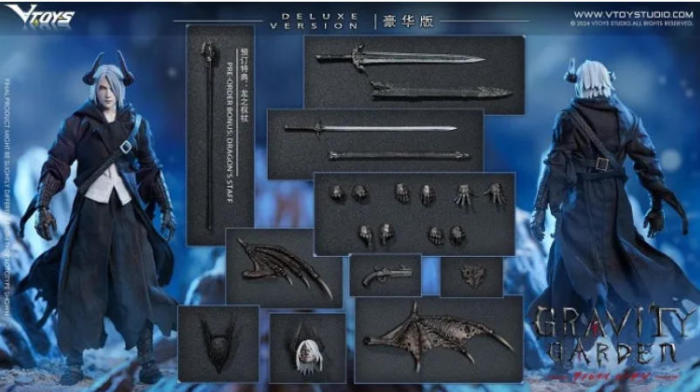 VTOYS 1/12 Hunter of Dragonfyre 6 Inch Gravity Garden Action Figure VSD009