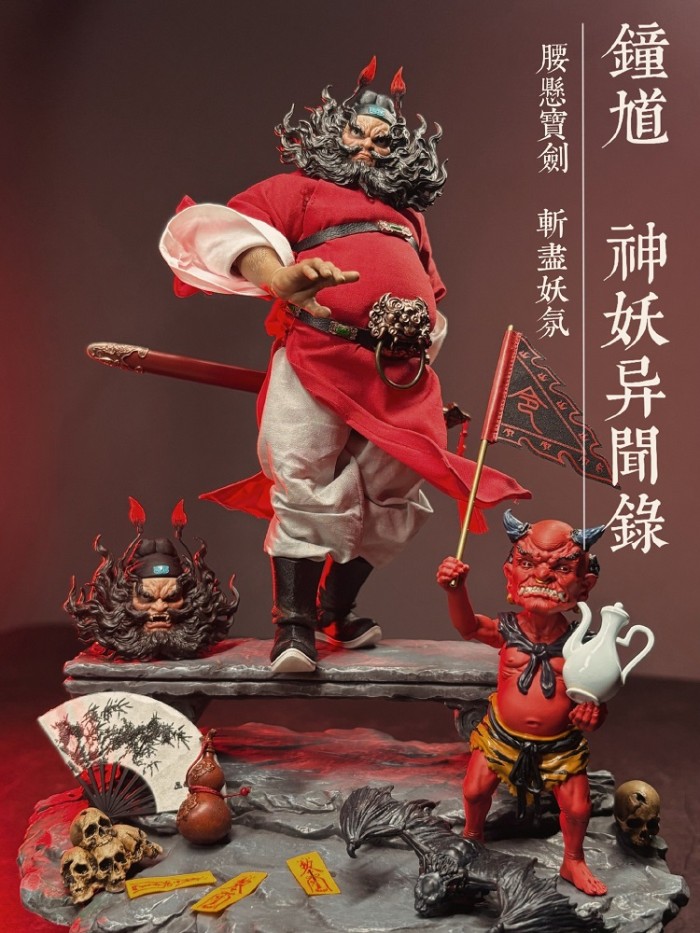 (Pre-order)POPCOSTUME 1/12 Zhongkui Realistic Figure MYA-01