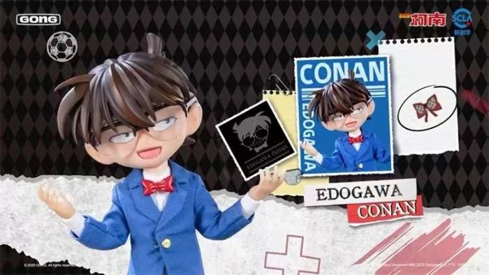 (Pre-order)POPMART Detective Conan Series: Conan Edogawa 1/8 Action Figure 12.2cm Height