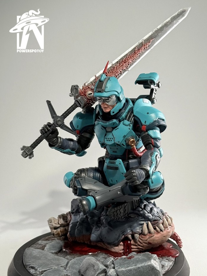 (Pre-order)Powerspotoy Xpedion1/12 Silver Lightning Special Forces (Tactical Soldier) 6 Inch Movable Figure